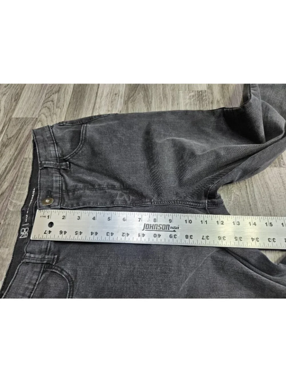 No‎ Boundaries Jegging Jeans Juniors 13 Charcoal Wash High Rise Stretch Denim